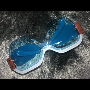 Brand new blue sunglasses